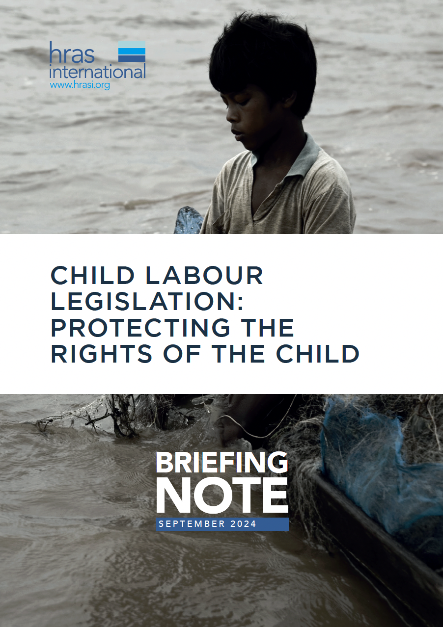 Front Cover Child Labour Legislation