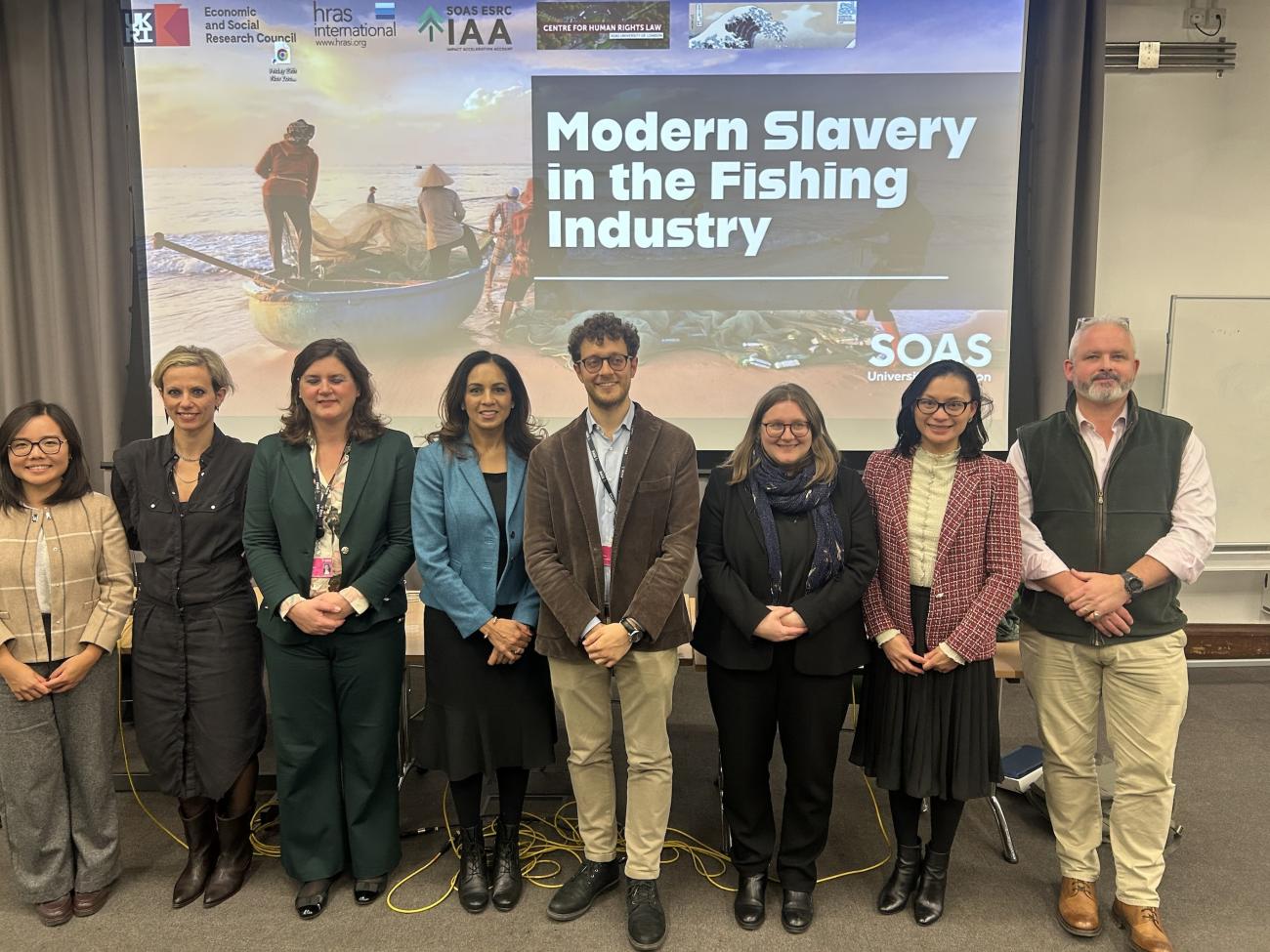 SOAS Modern Slavery in Fishing event